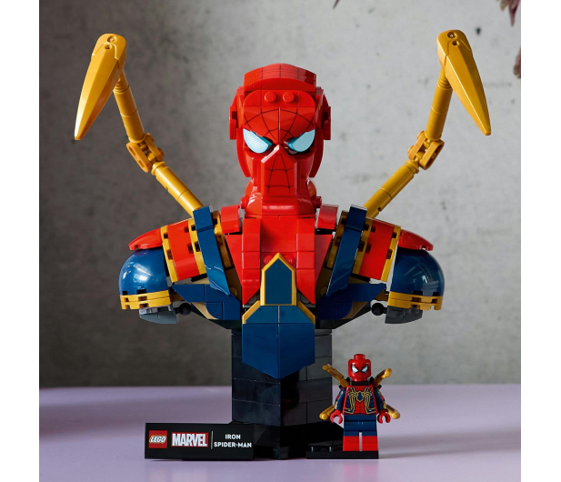 LEGO Super Heroes 76326 Popiersie Iron Spider-Mana - 1331731 - zdjęcie 11
